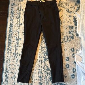 Madewell mid rise roadtripped black size 27P